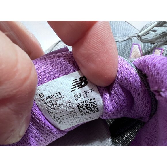 New Balance 460 V3 Womens Running Shoes Size 8 Gray & Purple - Picture 6 of 8